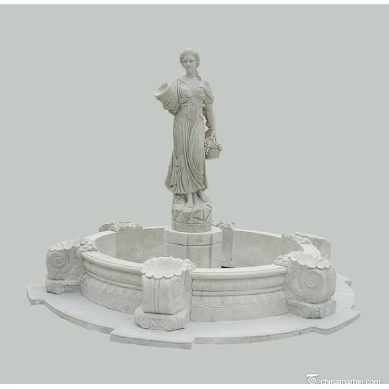 waterfall water fountain/stone water fountain/outdoor fountain waterfall