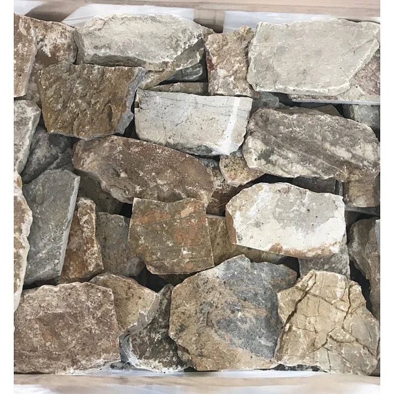 Beige Limestone Stack Veneer Stone/Crazy Stone/Exterior Decorative Wall Stone