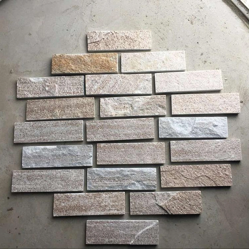 Brick Wall Stone, Natural Stone Veneer Panels, Dry Loose Wall Decoration