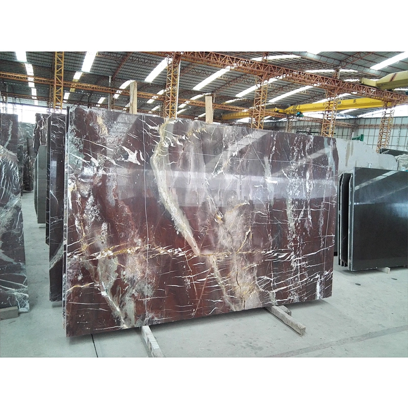 Cheap marble slabs and tiles cut to size Saint Laurent purple