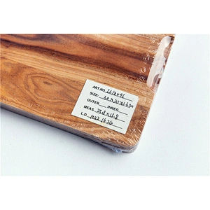 CHEAP kitchen supplies Slate mosaic acacia plate Rectangle Plate Dish Stone tableware wood grain