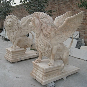 Lying Lion Statue/Roaring Lion Statue/Garden Decoration Lion Statue