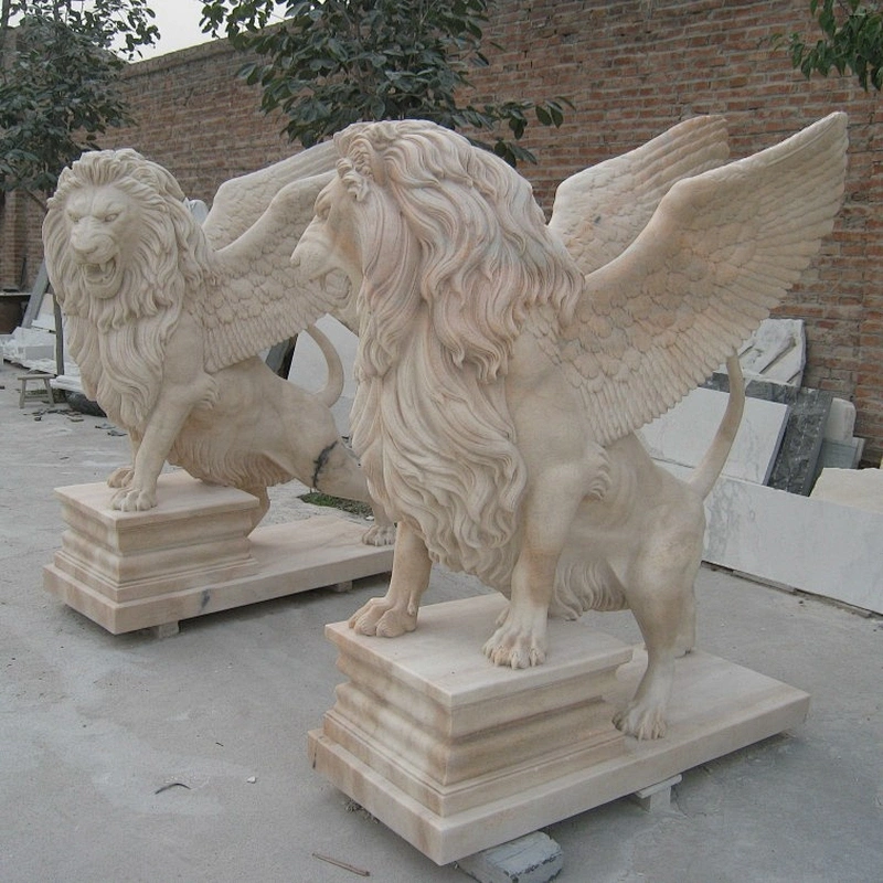 Lying Lion Statue/Roaring Lion Statue/Garden Decoration Lion Statue