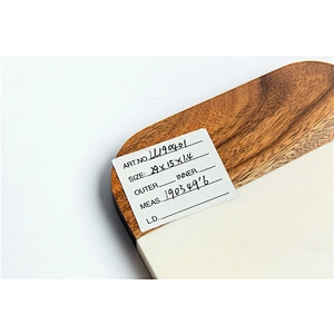 Marble mosaic acacia plate Rectangle  Plate Dish Stone tableware Non-perforable