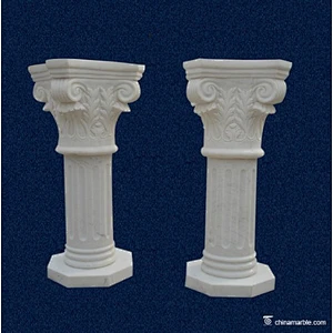 stone columns porches/garden stone pillars/stone porch column design