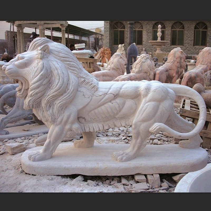 Lying Lion Statue/Roaring Lion Statue/Garden Decoration Lion Statue