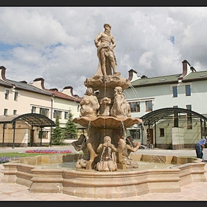 Marble Statue Tier Water Fountain