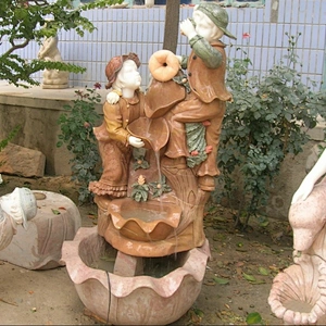French Water Fountain Statues