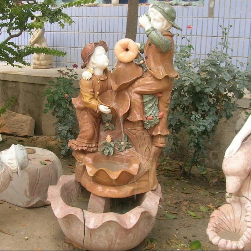 French Water Fountain Statues