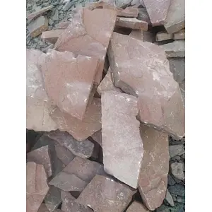 Irregular Red Sandstone Flagstone for Landscaping Paving