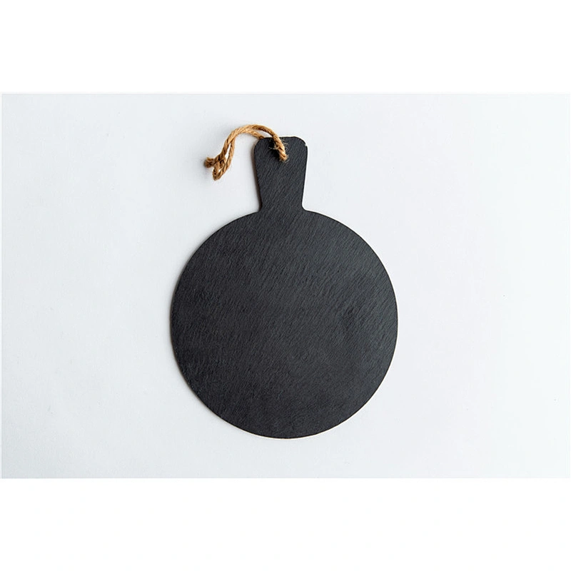 Cheap Special Kitchenware Food Plate Polygon Slate Pizza Plate