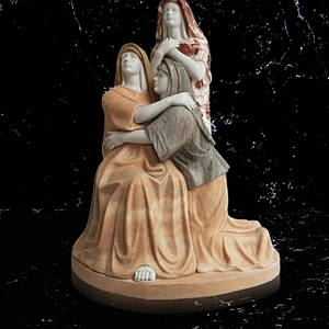 sister statue/outdoor decoration sculpture/large outdoor sculptures
