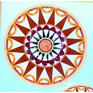 Water Jet Medallion/Water Cut Floor Medallion/Marble Floor Medallions Patterns