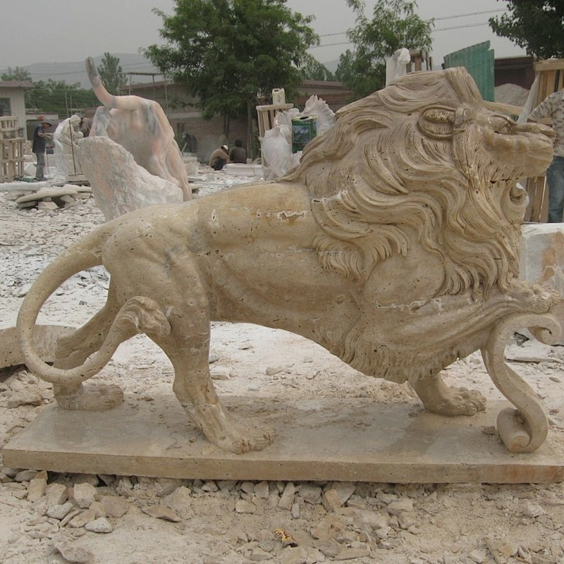 Animal Statue/Lions Statues/Lion Marble