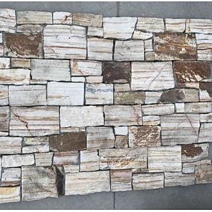 Cement Back Sandstone Wall Cladding/Garden Wall Stone to Decorate Wall