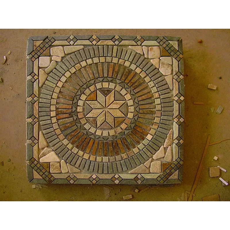 Marble Medallion Water Jet Tile/Kitchen Medallion/Tile Floor Medallions