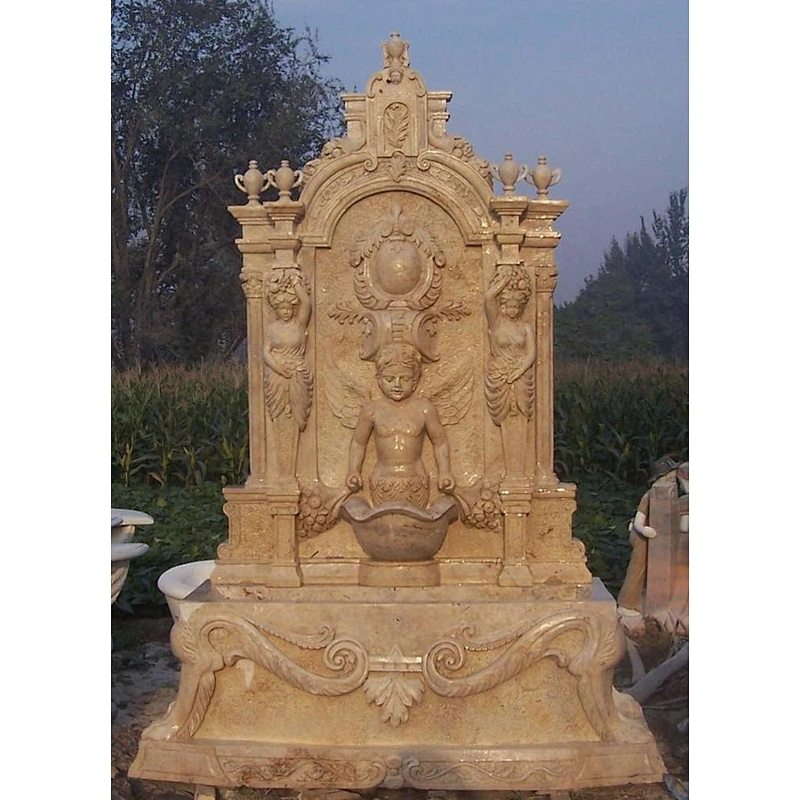Outdoor Water Wall Fountain Garden