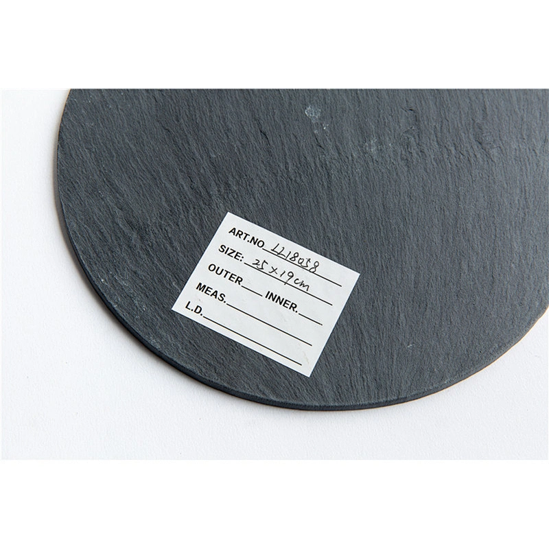 Cheap Special Kitchenware Food Plate Polygon Slate Pizza Plate
