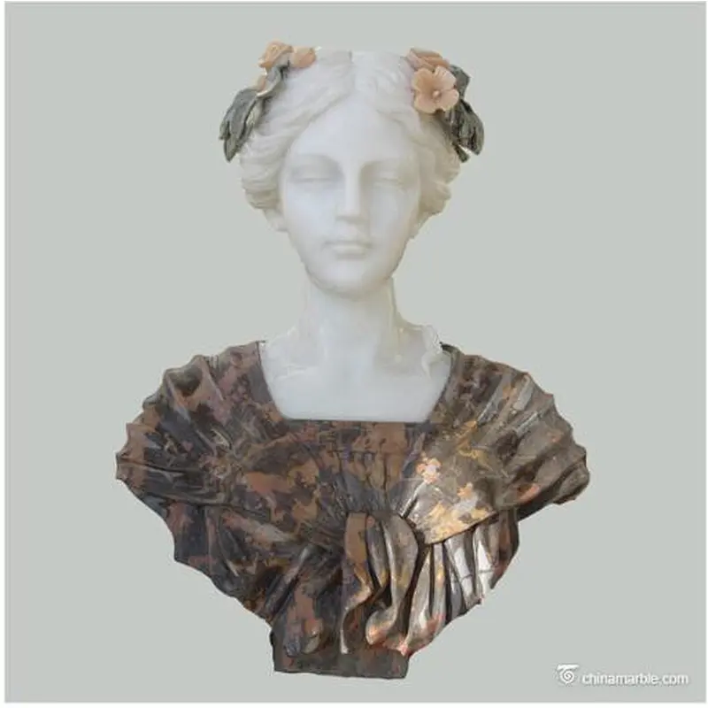 custom marble bust/woman bust statues/hand carved stone busts