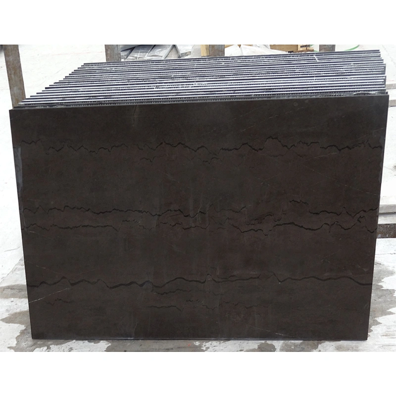 Cheap decoration slab marble Coffee grain can be customized