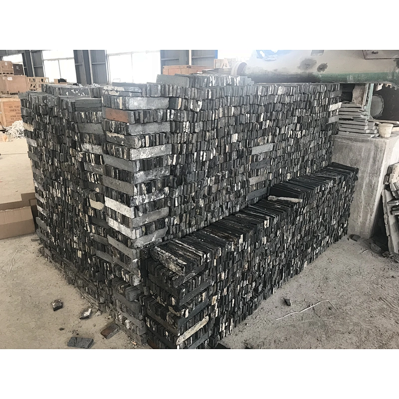 Used Clay  Reclaimed Grey Thin  Bricks for Landscaping Building Wall