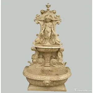 stone fountain water/lion head wall fountain/lion head water fountain