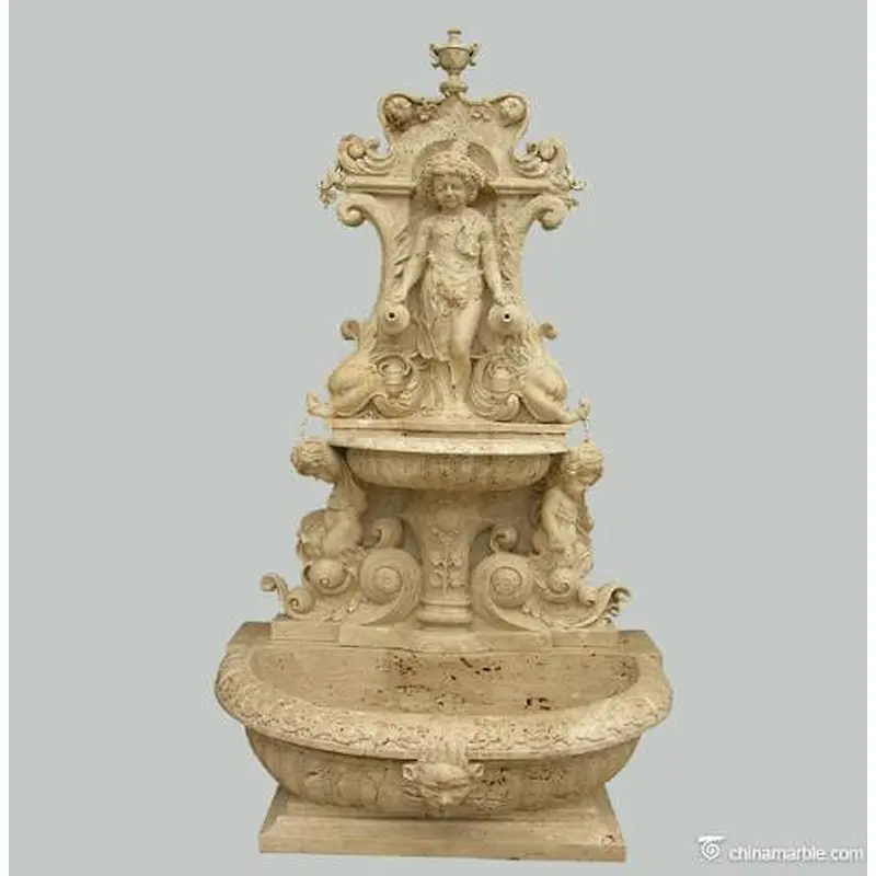 stone fountain water/lion head wall fountain/lion head water fountain