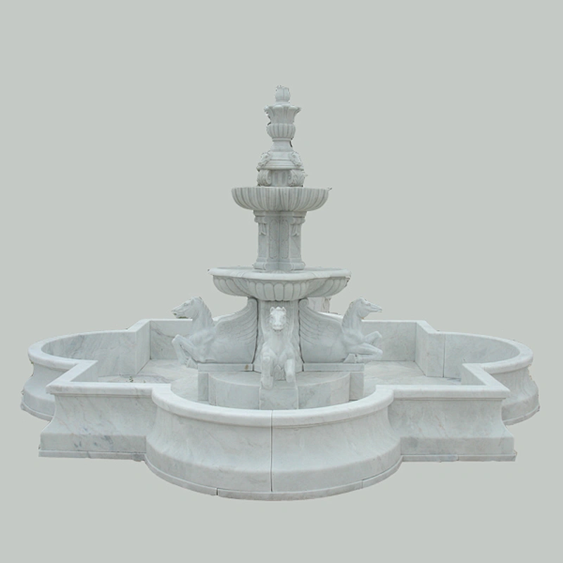 Horse Garden Water Fountain