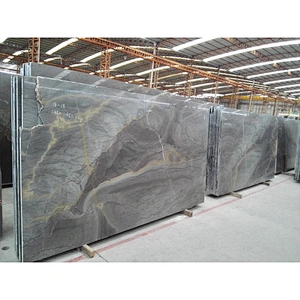 Cheap decoration slab marble Ink and wash can be customized