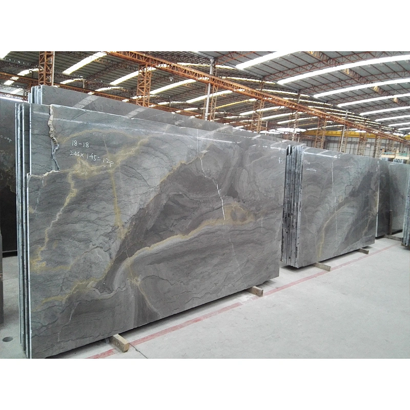 Cheap decoration slab marble Ink and wash can be customized
