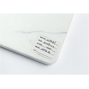 Cheap Kitchen WHITE Marble Cheese Board For Professional Manufacture
