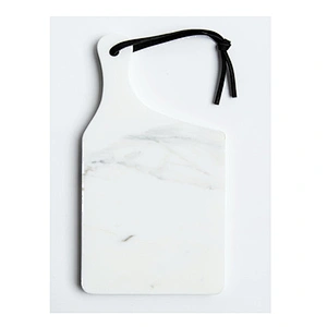 Cheap Kitchen White Irregular Marble Cheese Board For Professional Manufacture