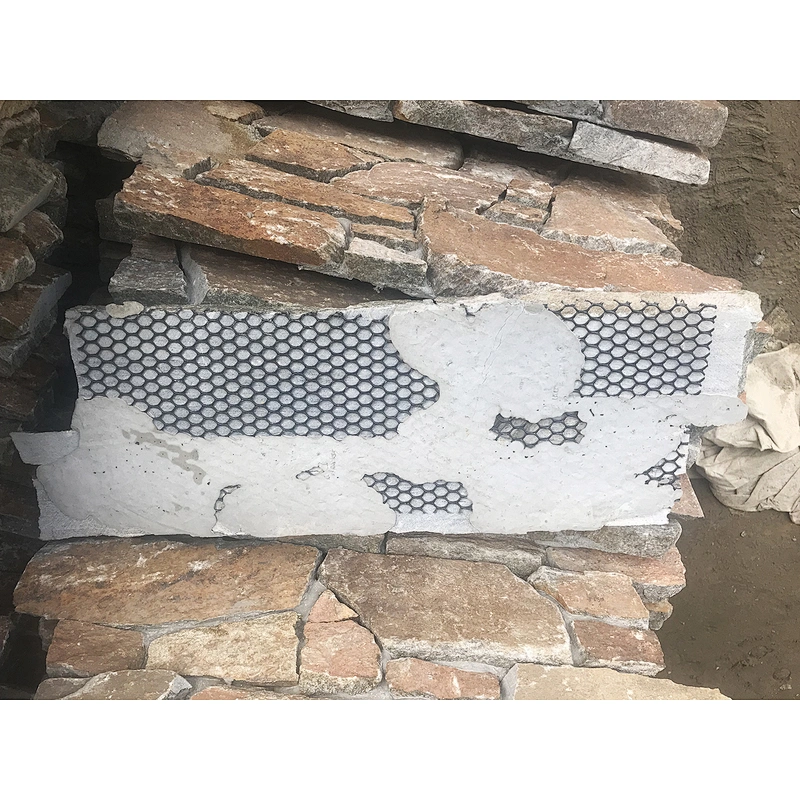 Cement Meshed Stone Veneer for Wall Cladding Panels