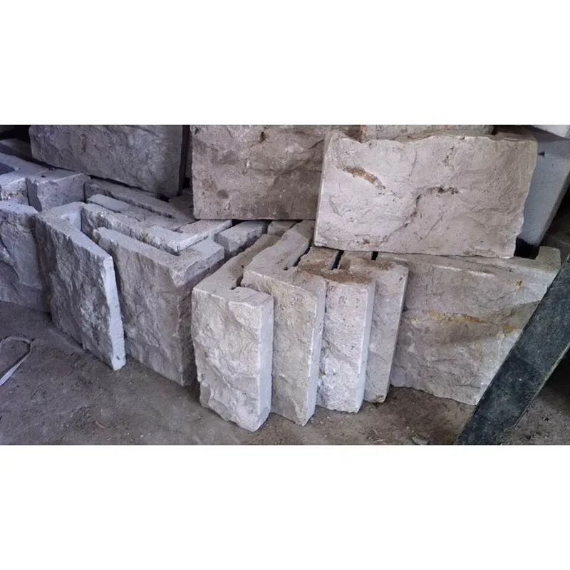 Limestone Loose Stone Corner/Cheap Cultured Stone/Natural Stone Pieces