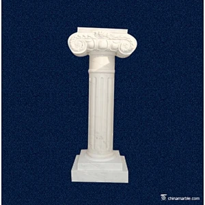 stone pillar in fence/roman column/stone column