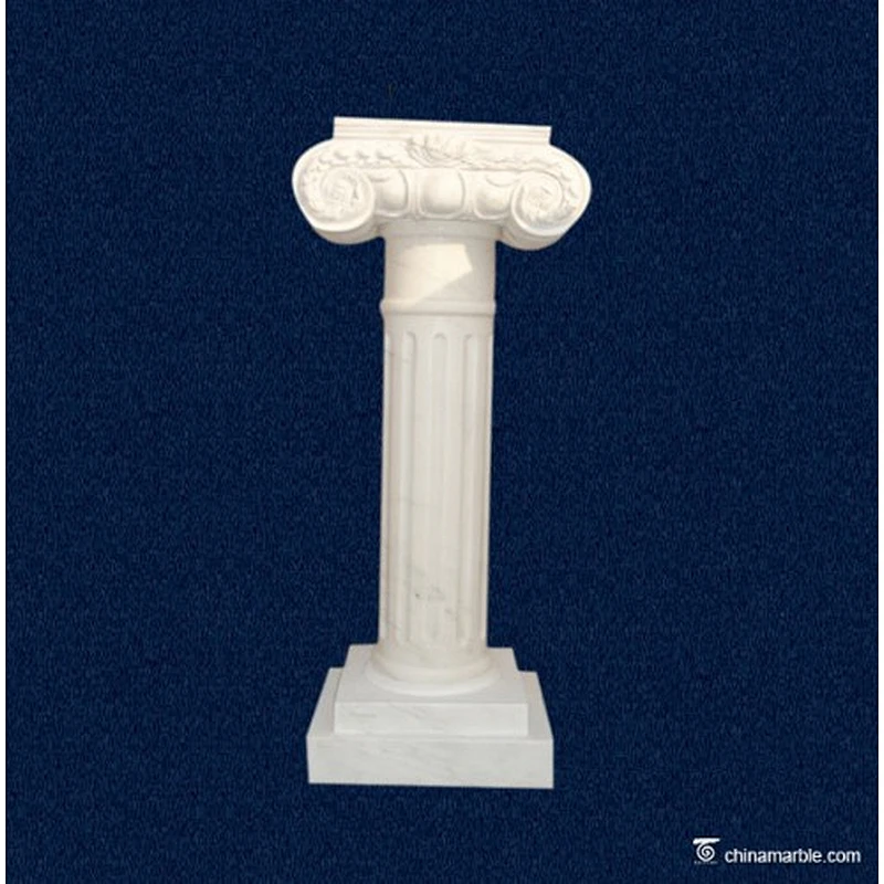 stone pillar in fence/roman column/stone column
