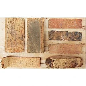 Yellow Thin Old Used Fire Brick Veneer for Building Wall