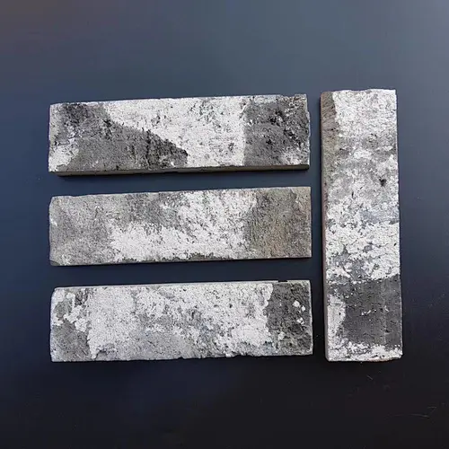 Used Clay  Reclaimed Grey Thin  Bricks for Landscaping Building Wall