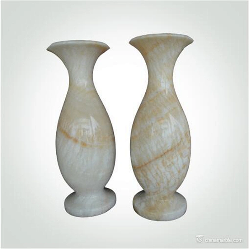 Home Decoration Onyx Stone Vase Handicraft Product Manufacturers