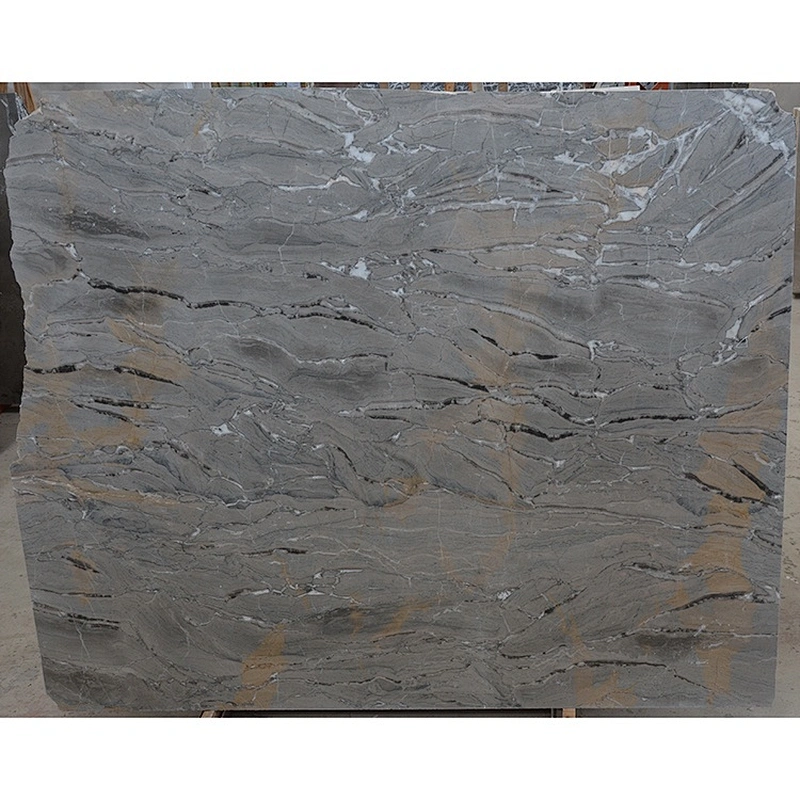 Arctic Strange Light Honed Thin Natural Wall And Floor Bathroom Marble Tile