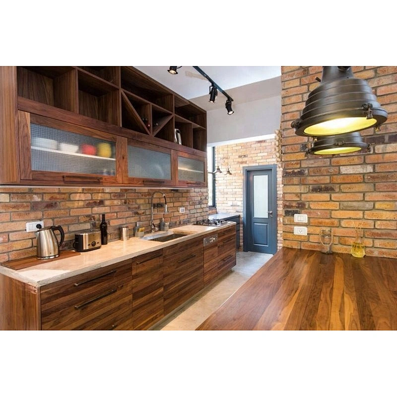 Used Yellow Thin Fire Brick Veneer for Building Construction Wall