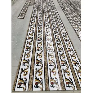 Marble Medallion Water Jet Tile/Kitchen Medallion/Tile Floor Medallions