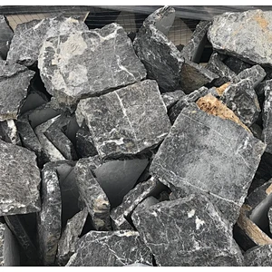 Black Slate Loose Stone Cladding/Random Stone Wall/Crazy Stone
