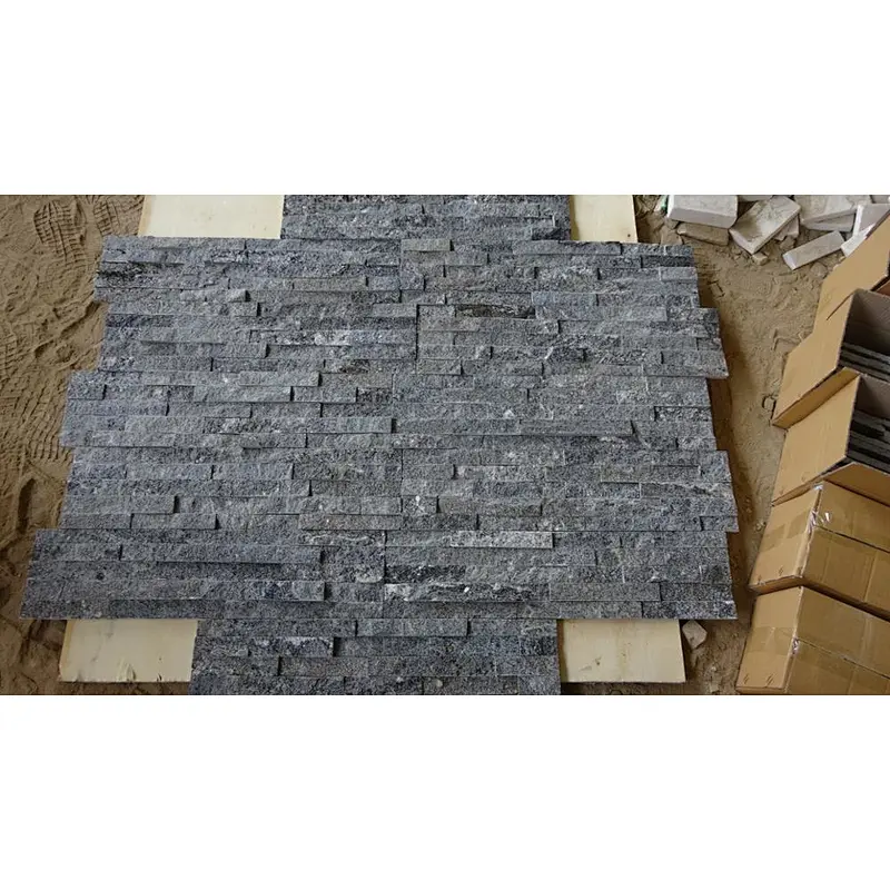 Grey Granite Interior Stone Veneer/Granite Wall Cladding/Natural Culture Stone