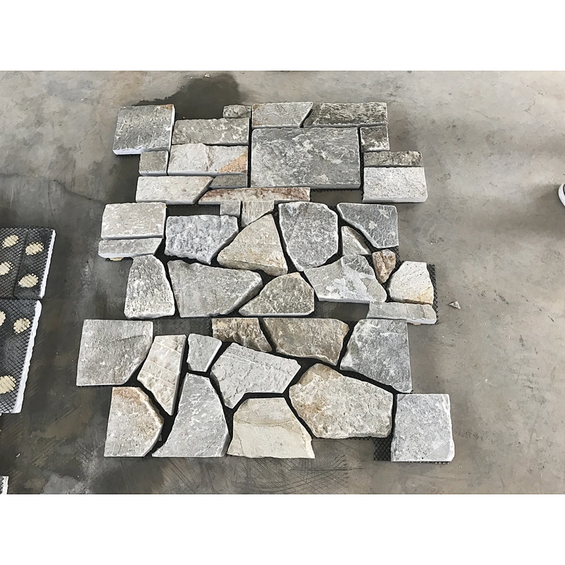 Blue Crazy Limestone for Landscaping Stone Wall