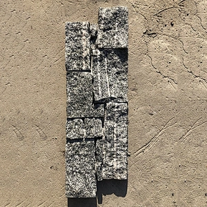 Meshed Cement Back Rust Slate Natural Wall Cladding Culture Stacked Stone
