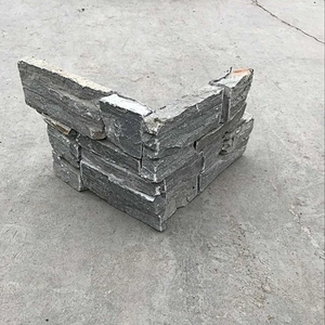 Natural Culture Grey Slate Wall Cladding Panel High Quality Stacked Stone