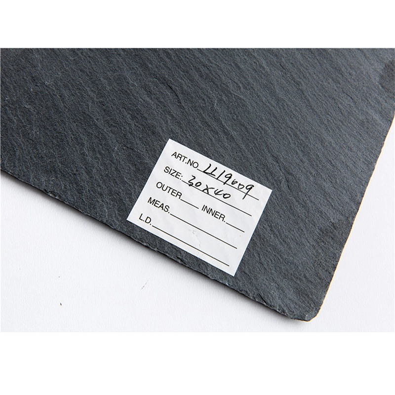 Cheap Kitchen Black Sushi Slate Stone Plate For Professional Manufacture