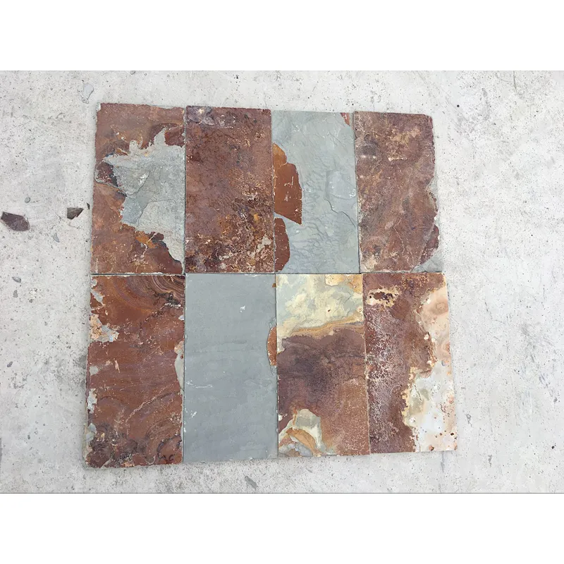 Rust Slate Parking Tiles Floor/ Flooring Tiles Designs