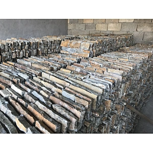 Rust Quartzite Meshed Cement Back Natural Stone Veneer Panels Lowes/cultured stone panel